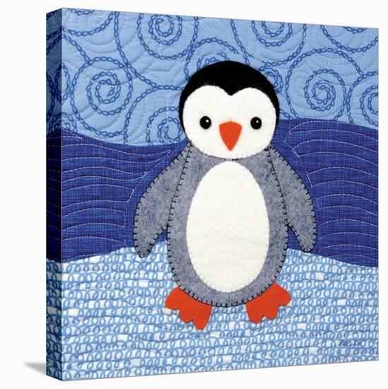 Penguin-Betz White-Stretched Canvas