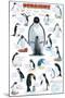 Penguins Chart-null-Mounted Poster