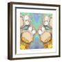 Penguins For James-Lisa Katharina-Framed Giclee Print