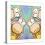 Penguins For James-Lisa Katharina-Stretched Canvas