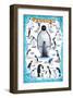 Penguins for Kids-null-Framed Art Print