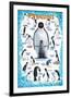 Penguins for Kids-null-Framed Art Print