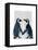 Penguins in Love-Fab Funky-Framed Stretched Canvas