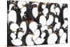 Penguins Pattern-YuanDen-Stretched Canvas