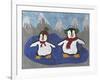 Penguins-Erin Clark-Framed Giclee Print