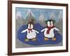 Penguins-Erin Clark-Framed Giclee Print