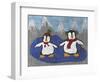 Penguins-Erin Clark-Framed Giclee Print