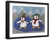 Penguins-Erin Clark-Framed Giclee Print
