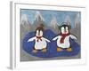 Penguins-Erin Clark-Framed Giclee Print