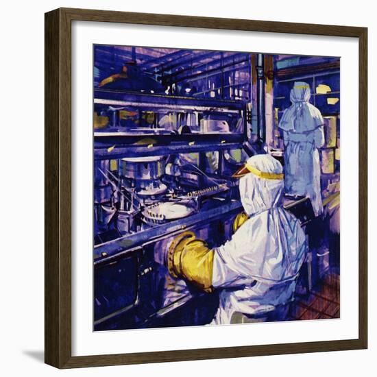 Penicillin Was First Mass Produced in America-null-Framed Giclee Print