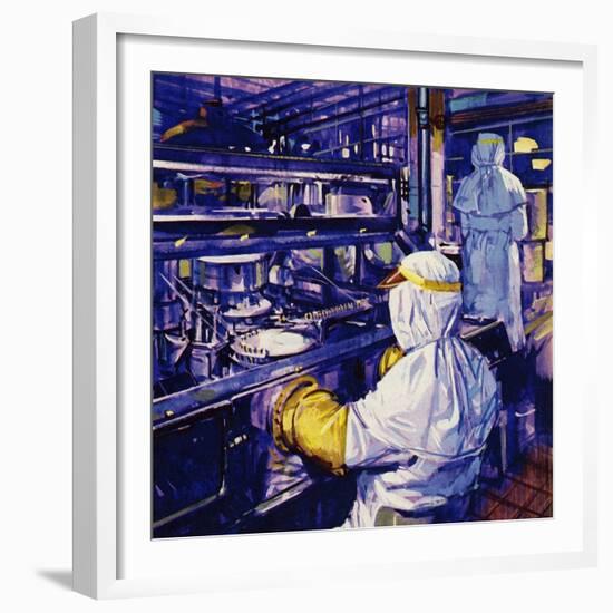 Penicillin Was First Mass Produced in America-null-Framed Giclee Print