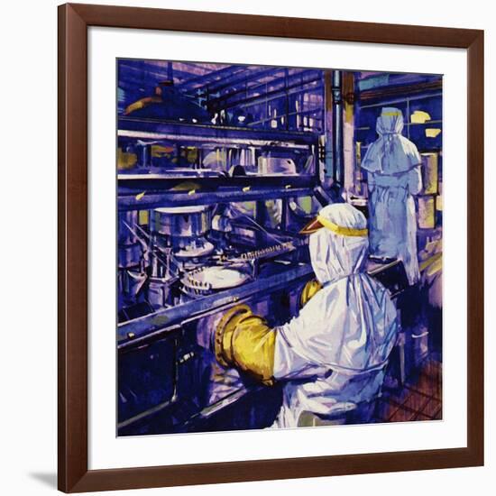 Penicillin Was First Mass Produced in America-null-Framed Giclee Print