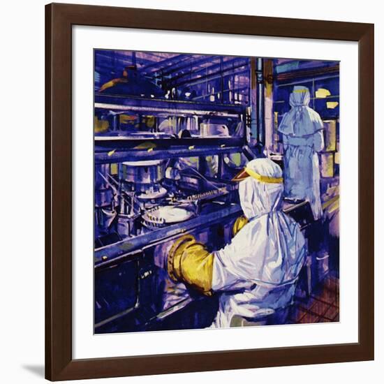 Penicillin Was First Mass Produced in America-null-Framed Giclee Print