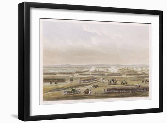 Peninsula Campaign Battle of Ocana Joseph Bonaparte Defeats a Spanish Army-T. Yung-Framed Art Print