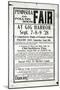 Peninsula Fair and Poultry Show, Gig Harbor (September 7-9, 1928)-null-Mounted Giclee Print