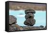 Peninsula Reykjanes, Blue Lagoon, Cairn-Catharina Lux-Framed Stretched Canvas