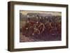 Peninsula War British Troops Under Wellington and General Picton Storm the Garrison at Badajoz-null-Framed Photographic Print