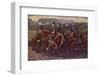 Peninsula War British Troops Under Wellington and General Picton Storm the Garrison at Badajoz-null-Framed Photographic Print