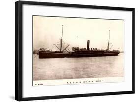 Peninsular and Oriental Steam Navigation, S.S. Syria-null-Framed Giclee Print