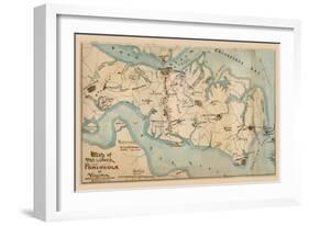 Peninsular Campaign-null-Framed Art Print