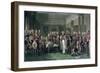 Peninsular Heroes at the United Services Club-John Prescott Knight-Framed Giclee Print