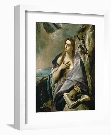 Penitent Magdalen-El Greco-Framed Giclee Print