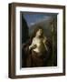 Penitent Magdalene, 1645-1649-Guercino-Framed Giclee Print