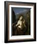 Penitent Magdalene, 1645-1649-Guercino-Framed Giclee Print