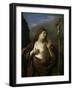 Penitent Magdalene, 1645-1649-Guercino-Framed Giclee Print