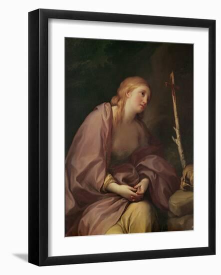 Penitent Magdalene, C.1765 (Oil on Canvas)-Anton Raphael Mengs-Framed Giclee Print