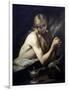 Penitent Magdalene (Dressed Only in Her Hair)-Jose de  Ribera-Framed Art Print