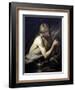 Penitent Magdalene (Dressed Only in Her Hair)-Jose de  Ribera-Framed Art Print