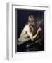Penitent Magdalene (Dressed Only in Her Hair)-Jose de  Ribera-Framed Art Print