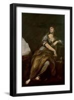 Penitent Magdalene-Andrea Vaccaro-Framed Giclee Print