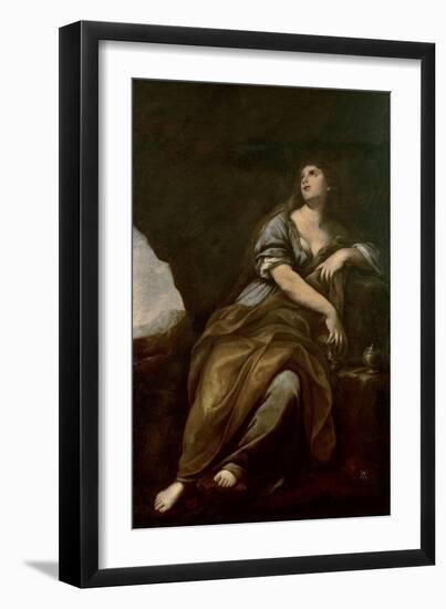 Penitent Magdalene-Andrea Vaccaro-Framed Giclee Print