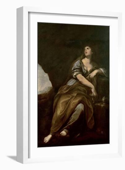 Penitent Magdalene-Andrea Vaccaro-Framed Giclee Print