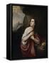 Penitent Magdalene-Bartolome Esteban Murillo-Framed Stretched Canvas