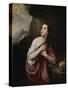 Penitent Magdalene-Bartolome Esteban Murillo-Stretched Canvas