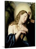 Penitent Magdalene-Giovanni Battista Salvi da Sassoferrato-Stretched Canvas