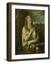 Penitent Mary Magdalene, C. 1550-80-Titian (Tiziano Vecelli)-Framed Art Print