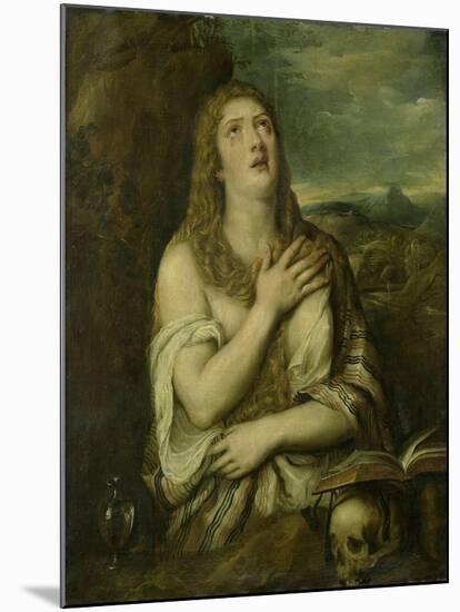 Penitent Mary Magdalene-Titian-Mounted Art Print