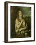 Penitent Mary Magdalene-Titian-Framed Art Print