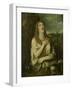 Penitent Mary Magdalene-Titian-Framed Art Print