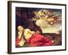 Penitent Mary Magdalene-Guido Cagnacci-Framed Giclee Print