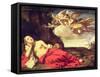 Penitent Mary Magdalene-Guido Cagnacci-Framed Stretched Canvas