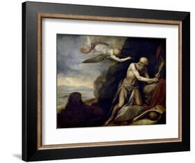 Penitent Saint Jerome, Ca. 1660-Alonzo Cano-Framed Giclee Print