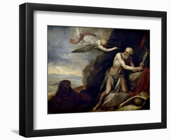 Penitent Saint Jerome, Ca. 1660-Alonzo Cano-Framed Giclee Print