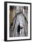 Penitents During Semana Santa (Holy Week) Along Rainy Street, Seville, Andalucia, Spain, Europe-Stuart Black-Framed Photographic Print