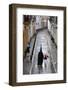 Penitents During Semana Santa (Holy Week) Along Rainy Street, Seville, Andalucia, Spain, Europe-Stuart Black-Framed Photographic Print