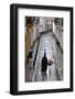 Penitents During Semana Santa (Holy Week) Along Rainy Street, Seville, Andalucia, Spain, Europe-Stuart Black-Framed Photographic Print